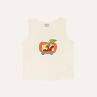 【The Campamento＆Zoey Kim】Squirrel  Tank Top- ECRU