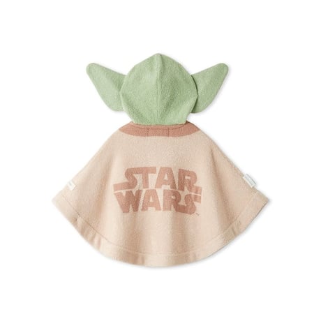 【 gelato pique 】STAR WARS　ベビーポンチョ　GRN(ヨーダ)/DGRY(ダースベイダー)