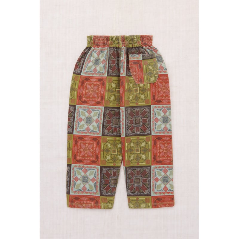 Misha&Puff】Camp Pant (Chili Spice Cross Stitch