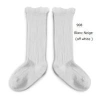 【Collegien】2957 Manon Tulle high socks