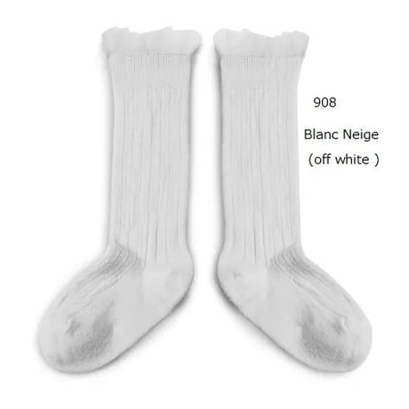 【Collegien】2957 Manon Tulle high socks