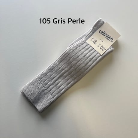 【collegien】2950 La Haute Ribbed High Socks