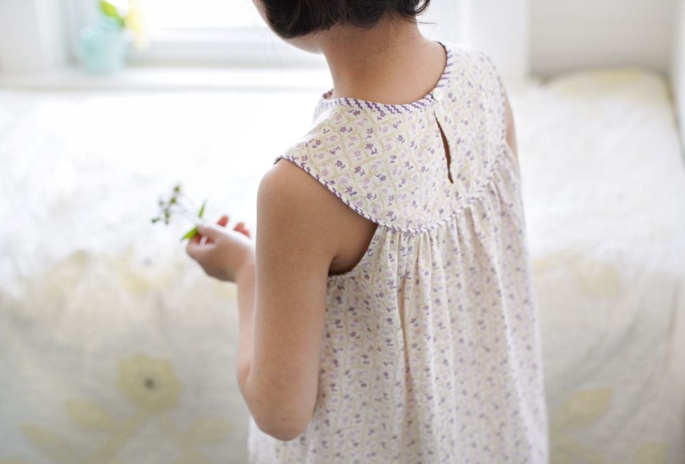週末価格SoorPloom Orla Dress Flower print 8y SOOR PLOOM 】 DELILAH DRESS, FLOWER PRESS PRIN
