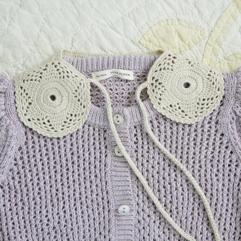 アウター soor ploom rose cardigan shorts 2y soor ploom rose cardigan shorts 2y - メルカリ