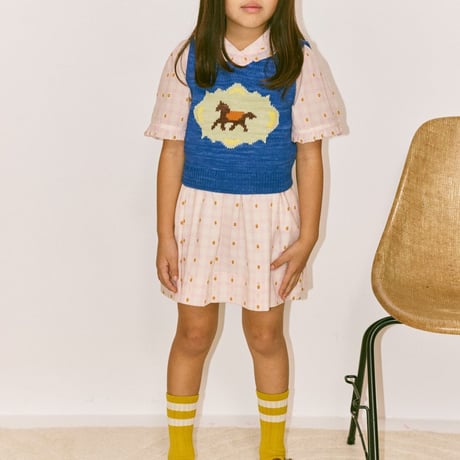 【Misha&Puff】 VOYAGE DRESS (AZALEA BLOSSOM PLAID)