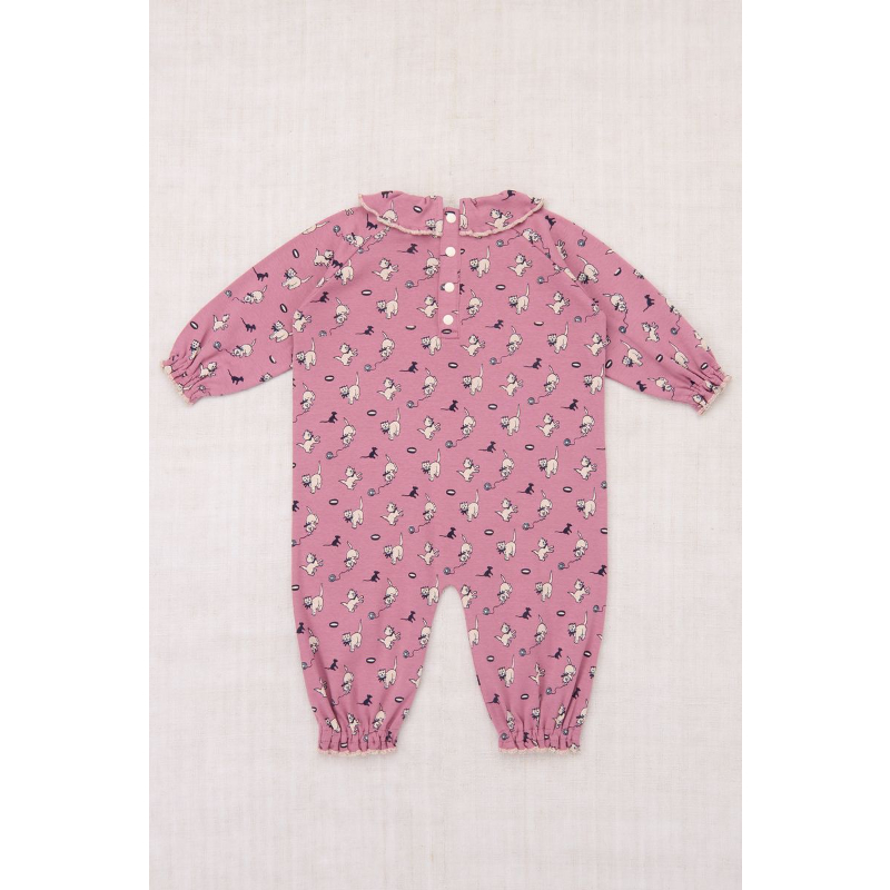 Misha&Puff】Baby Pierrot Onesie (Antique Rose C