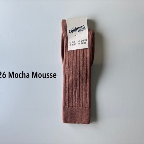 【Collégien】2950 La Haute Ribbed High Socks