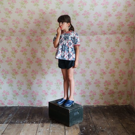 【 little cotton clothes 】Juno Blouse Patchwork Floral