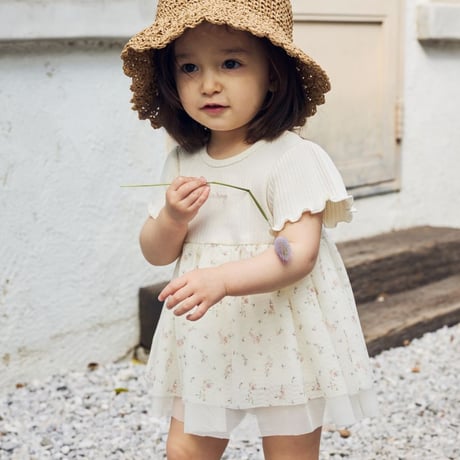 【 Jamie kay 】 JKGH262953 ｽﾄﾛｰﾘﾎﾞﾝﾊｯﾄ BEG（size S, M）