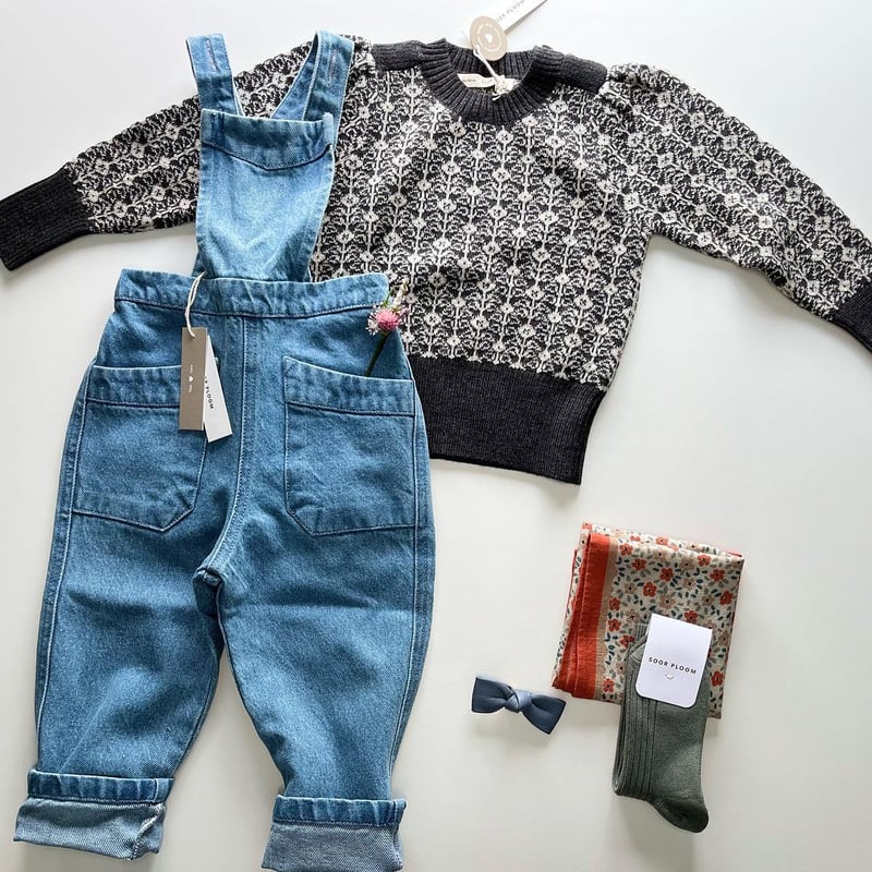 SOOR PLOOM 】Wilma Pullover, Soot 2y | MIK & CO 