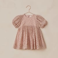 【 NORALEE 】 LUNA DRESS | ROSE EMBROIDERED DAISY