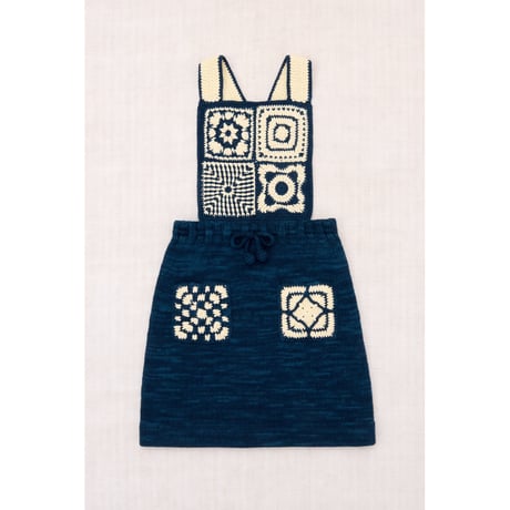 【Misha&Puff】Crochet Afghan Pinafore/ Celestial