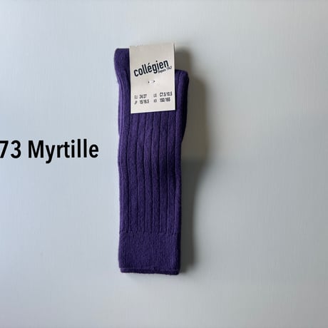 【Collégien】2950 La Haute Ribbed High Socks
