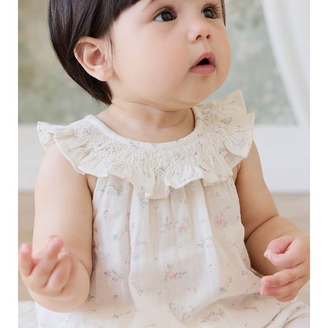 【 Jamie kay 】 JBFO262050 ﾓｽﾘﾝﾌﾟﾚｲｽｰﾂ Solange Snow IVR（size 60~90）