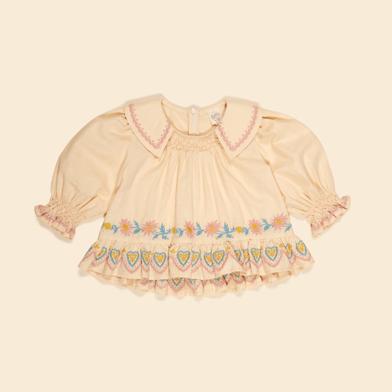 Apolina 】BETTINA BLOUSE - CASHEW | MIK & CO