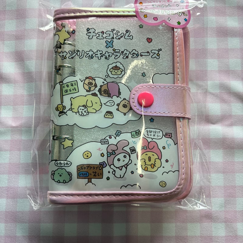 sanrio】チェゴシム×サンリオ シールバインダー ピンク | MIK & CO