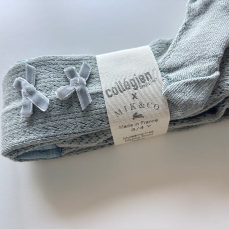 【Collegien × mik&co】6104 Quitterie- 876 Aigue Marine