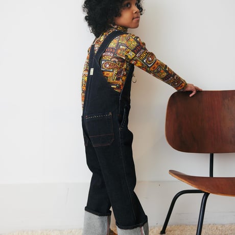【Misha&Puff】Zip Overall-461 Indigo