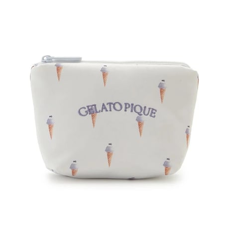 【 gelato pique 】 PWGB262633  ｿﾙﾍﾞﾎﾟｰﾁﾃｨｯｼｭﾎﾟｰﾁ BLU
