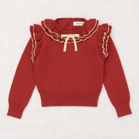 【Misha&Puff】Long Sleeve Cotswolds Ondine Top (Garnet)