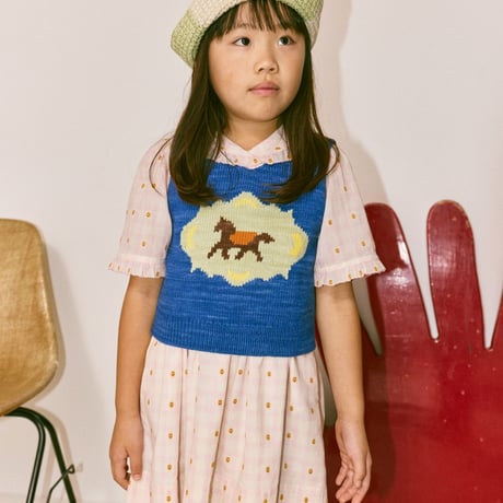 【Misha&Puff】 VOYAGE DRESS (AZALEA BLOSSOM PLAID)