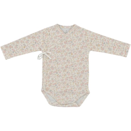 【Bebe Organic】 Iris Wrap Onesie - Blooms