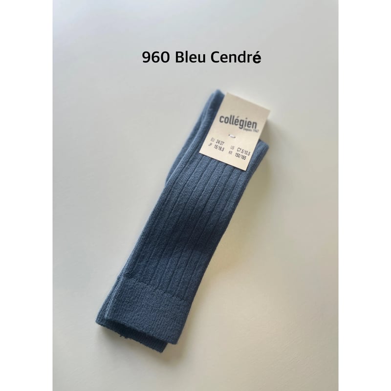 collegien】2950 La Haute Ribbed High Socks | MI