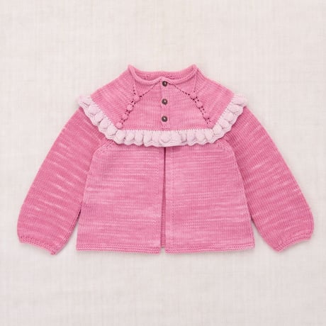 【Misha&Puff】 RUFFLE CARDIGAN (AZALEA)