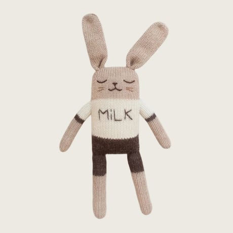 【organic zoo】 Bunny Soft Toy - Milk