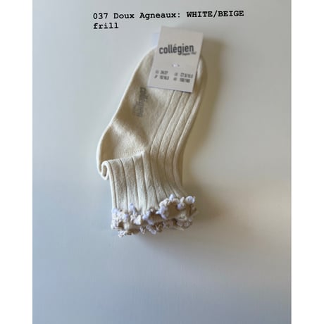 【 Collegien × mik&co 】Rococo frill ankle socks