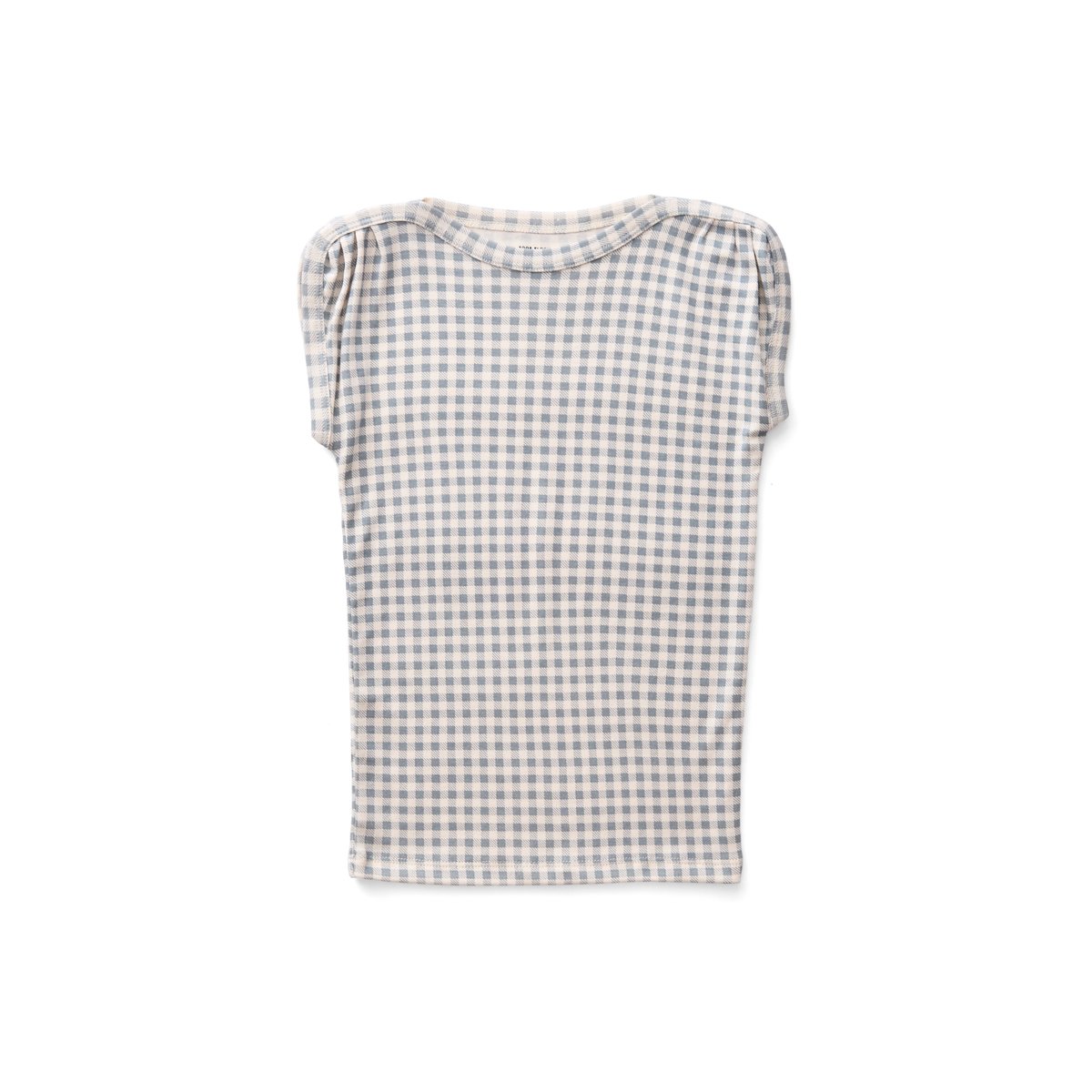 トップス soor ploom Sundae Tee Cloud Pointelle 2y 3月下旬入荷予定ご予約商品【 SOOR PLOOM 】Sundae Tee, Gingham