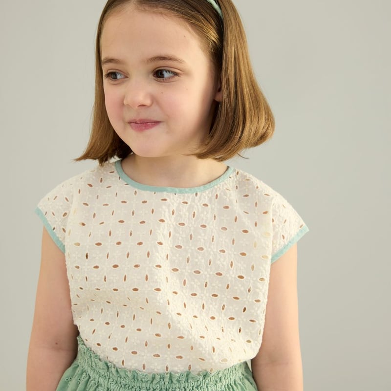 soor ploom キャミ 8y SOOR PLOOM / Enid Shortall - Gingham Print