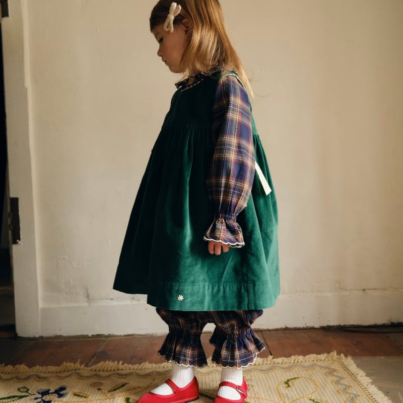 Misha & Puff Esme Dress ワンピース Misha & Puff / Esme Dress - Ink Plaid | hi heidi