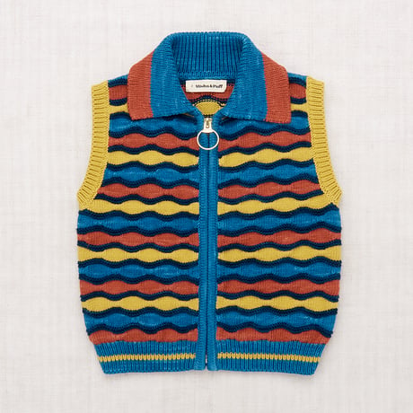 【Misha&Puff】Benny Gilet/ Prussian Blue（5y）