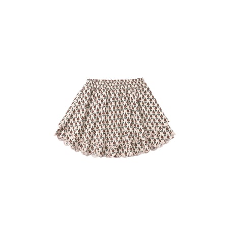 【 Rylee + Cru 】ROSE MINI SKIRT || HARVEST FLORAL