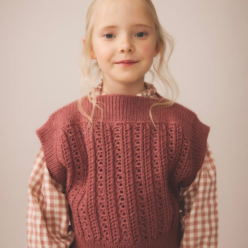 SOOR PLOOM 】Imelda Blouse, Gingham, Cherry |