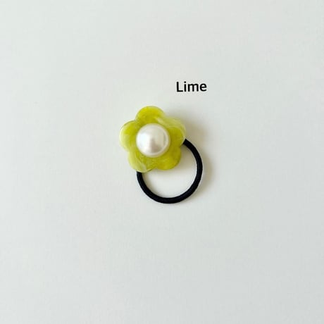 【HOME & LINEN】 Flower - Hair elastic
