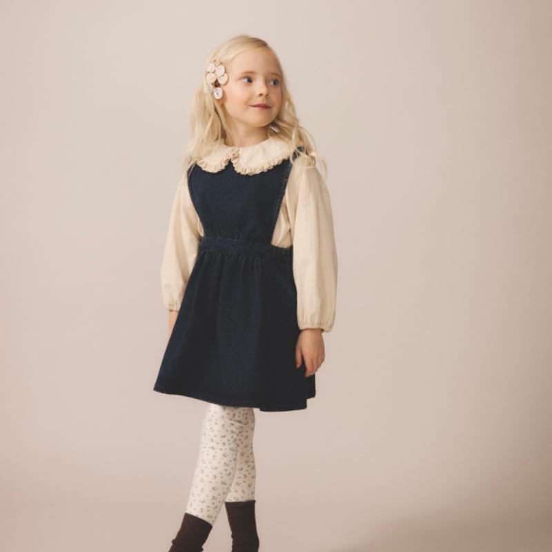 SOOR PLOOM 】Tippi Pinafore, Eco Wash | MIK & CO