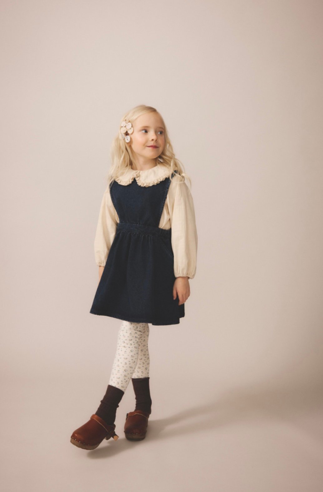 その他 soor ploom Tippi Pinafore 4Y SOOR PLOOM 】Tippi Pinafore, Eco Wash | MIK & CO