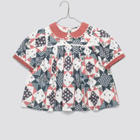 【 little cotton clothes 】Juno Blouse Patchwork Floral