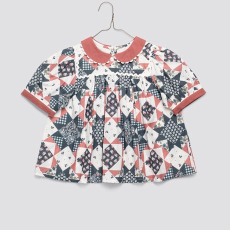 【 little cotton clothes 】Juno Blouse Patchwork Floral