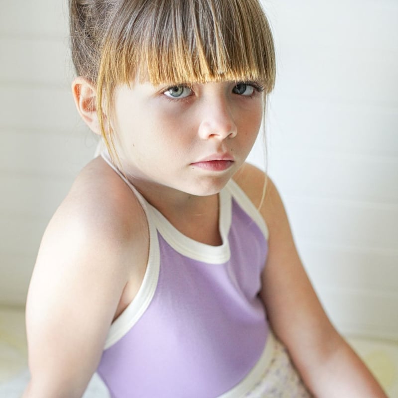 SOOR PLOOM 】Mall Skirt, Flower Press Print, S