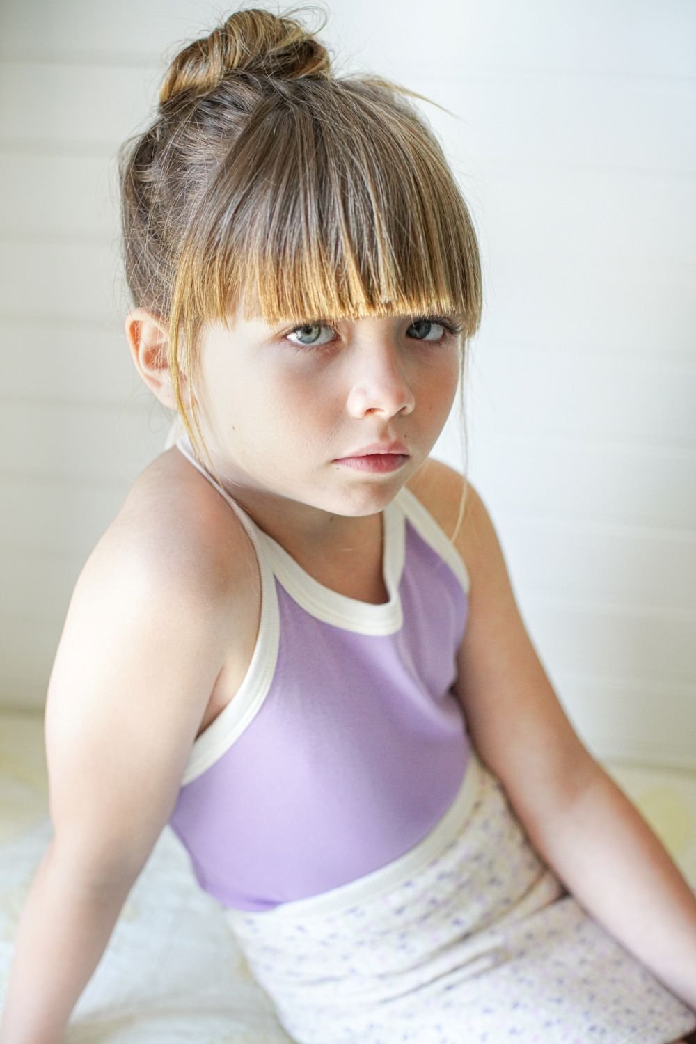 SOOR PLOOM 】Mall Skirt, Flower Press Print, S