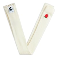 【 MINI RODINI 】Strawberry pointelle leggings 1-pack（116/122）
