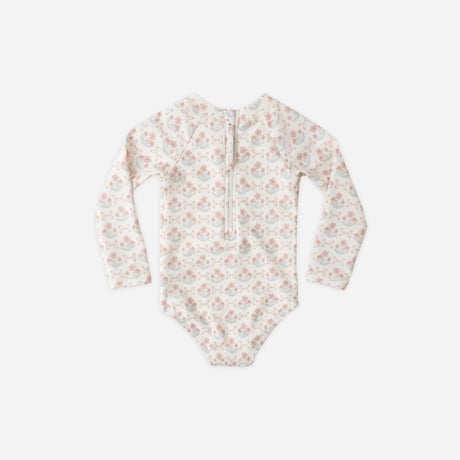 【 Rylee + Cru 】DELPHINE RASHGUARD ONE-PIECE || BLOSSOM