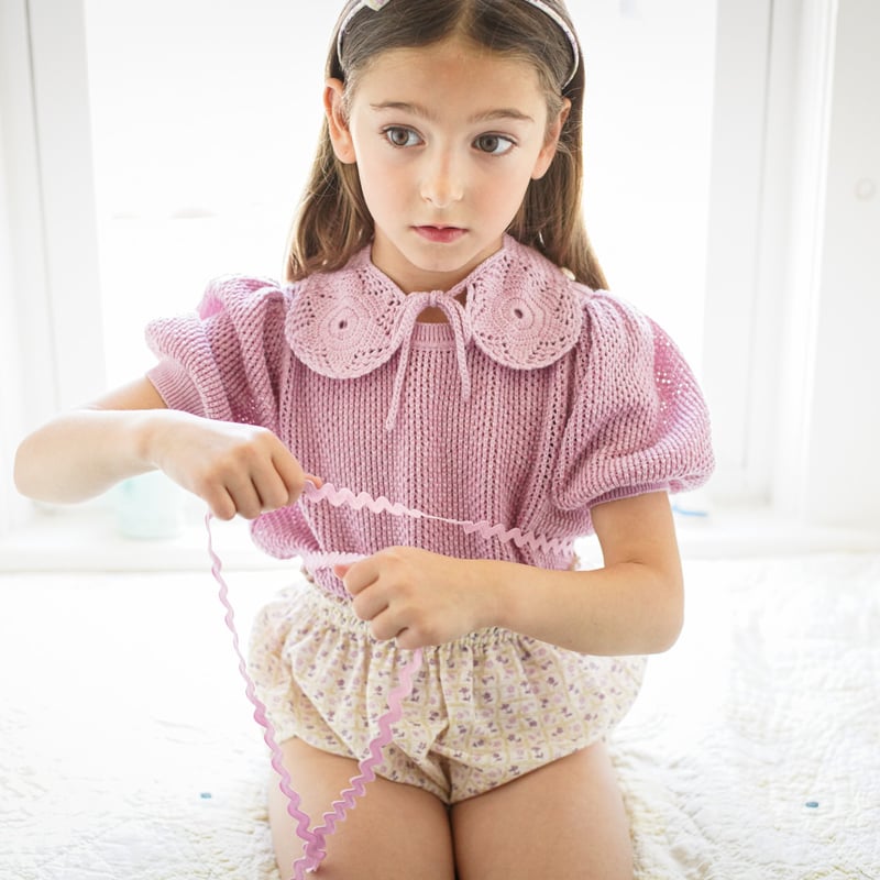 最終値下げ　美品　soor ploom mimi knit 2y Soor Ploom（ソーアプルーム）／MIMI KNIT TOP - LACE - 世界中の