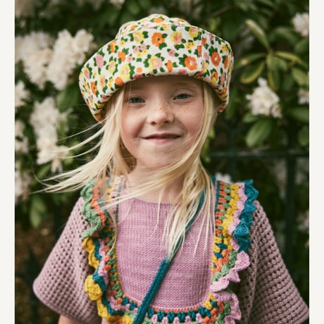 【Misha&Puff】Crochet Joya Dress/ Plum Petal
