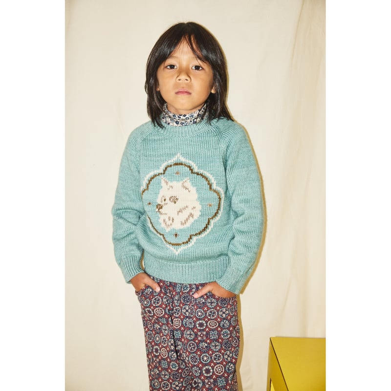 Misha&Puff】Royal Dog Sweater (Sage) (6y,8y) |