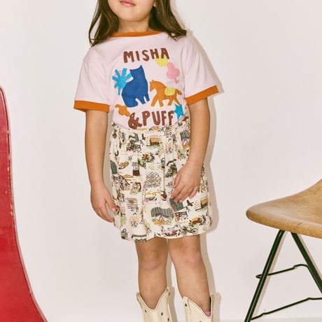 【Misha&Puff】 PASTURE APPLIQUE TEE (AURA)