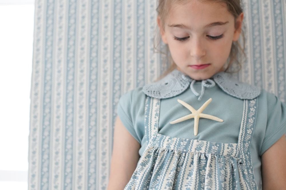 【soor ploom】eloise-pinafore 3y 98㎝ SOOR PLOOM 】 ELOISE PINAFORE, LATTICE PRINT,